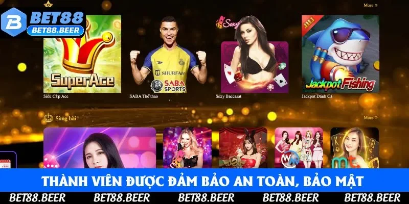 Thành viên được đảm bảo an toàn, bảo mật khi tham gia cá cược Thành viên được đảm bảo an toàn, bảo mật khi tham gia cá cược