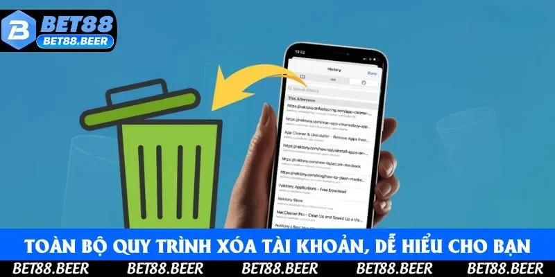 Toàn bộ quy trình xóa tài khoản, dễ hiểu cho người mới Toàn bộ quy trình xóa tài khoản, dễ hiểu cho người mới